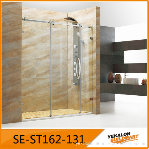 Shower enclosure straight line hot sale sliding door